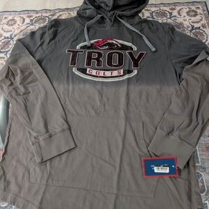 Troy Colts Gray Hoodie NWT
